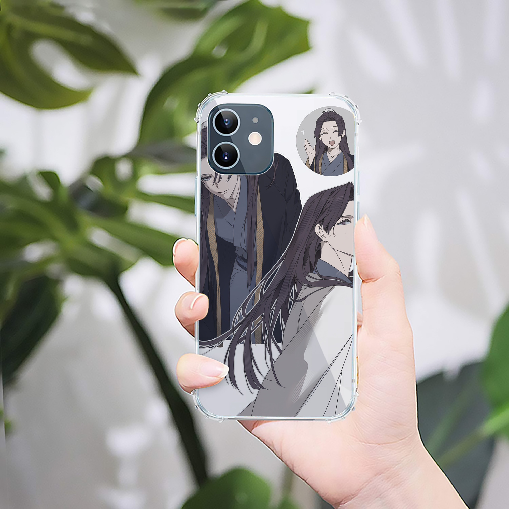 （画像用） 薬屋のひとりごと The Apothecary Diaries 【iPhone 12シリーズ対応】透明スマホケース（クリアソフトケース）